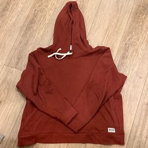 Duluth trading women’s souped up sweats Rust Hoodie Sweater